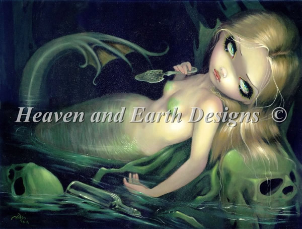 Absinthe Mermaid - Click Image to Close